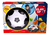 Pelota Air Soccer Ball Con Conos Play Spot - Pl20 Color Blan