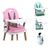 Love 610 Color Rosa Silla De Comer Bebé Booster 2 Alturas Si - Juguetería Imagilandia