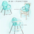 Silla De Comer 3 En 1 Booster Plegable Bebe 660 Love Color V - Juguetería Imagilandia
