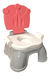 Imagen de Pelela Infantil 3en1 Adaptaron Reductor Escalon Okbaby +18m