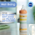 Mamadera Silicona Chicco Wellbeing 250ml 2m+ F.medio Naranja en internet