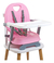 Love 610 Color Rosa Silla De Comer Bebé Booster 2 Alturas Si
