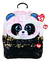 Mochila Escolar Ty Flamenco Color Negro Diseño Panda Bamboo