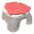 Pelela Infantil 3en1 Adaptaron Reductor Escalon Okbaby +18m