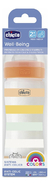 Mamadera Silicona Chicco Wellbeing 250ml 2m+ F.medio Naranja - comprar online