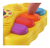 Piano Interactivo Con Luces Y Sonido Ok Baby Color Amarillo - Juguetería Imagilandia