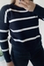 Imagen de Sweater Rayado - Negro