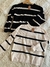 Sweater Rayado - Negro - KATALDINAS 