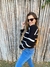 Sweater Rayado - Negro en internet