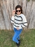 Sweater Rayado - Blanco - tienda online