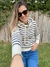 Sweater con capucha de Bremer rayado - tienda online