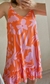 Vestido Bahiana Naranja/Rosa