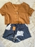 Short de Lino - azul - tienda online