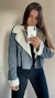 Chaqueta Jogging con piel - comprar online