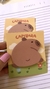 Mini post it capivara na internet