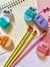 Apontador com borracha fun CIS - Papelaria Sem Neuras - Papelaria fofa e literária