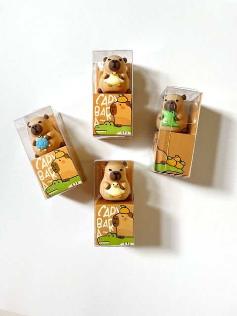 Apontador emborrachado capivara friend - comprar online