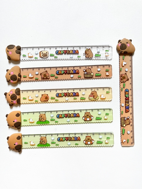 Régua capivara fofinha - comprar online