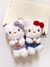 Chaveiro pelúcia 12cm Hello Kitty - comprar online