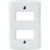 Placa 4X2 - 2 posto Separados Lux2