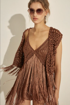 Crochet Fringes Vest Pre Order