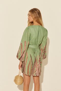 TRAFUL WRAP SHORT DRESS - buy online