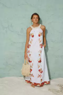 Aguay Halterneck Kaftan