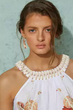 Aguay Halterneck Kaftan on internet