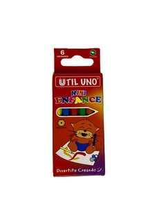 (LIB) 370757-LAPICES COLOR C PLAST. X 6 UTIL1