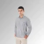 Camisa Social Comfort Fil a Fil Cinza