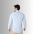 Camisa Manga Longa Super Slim Listrado Azul/Branco - J@n.Paty® - Moda Masculina e Feminina