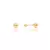 Brinco Bolinha 3mm Ouro 18k