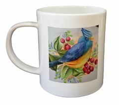 Taza Ave Dibujo Colores Art en internet