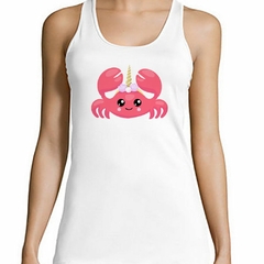 Musculosa Deportiva Cangrejo Pinzas Unicornio Tierno - comprar online