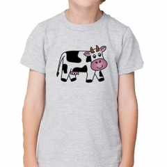 Remera Vaca Infantil Dibujo M2 en internet