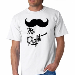 Imagen de Remera Mr Right Mostacho