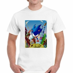 Imagen de Remera Sonic Game Play Juego Ave Monedas