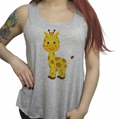 Musculosa Jirafa Bebe Dibujo Animado