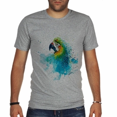 Remera Loro Watercolor Art - TiendaCubik