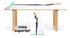 Vinilo Para Mesa Yoga Meditacion Zen Cuerpo Armonia #6