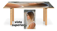 Vinilo Para Mesa Peluqueria Corte Fashion Estilista #23