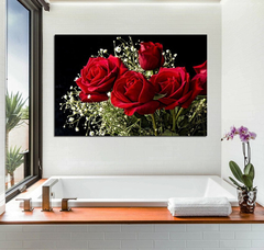 Cuadro Ramo De Rosas Rojas Novia Wedding Planner