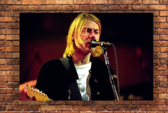 Cuadro Nirvana Kurt Cobain Rock #5