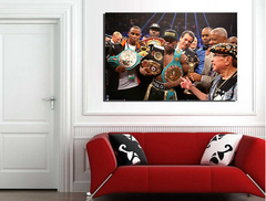 Cuadro Mayweather Boxeo Ring
