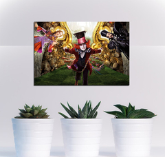 Cuadro Johnny Depp Alice In Wonderland Alicia
