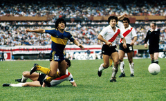 Cuadro Maradona Boca Futbol Heroe #5