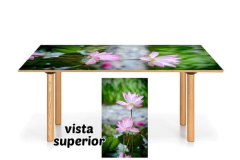 Vinilo Para Mesa Flores Colores Naturaleza Vida #10