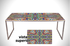 Vinilo Para Mesa Mandalas Espiritual Dibujos Colores #8