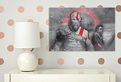 Cuadro God Of War Gow Juegos Playstation Kratos #3