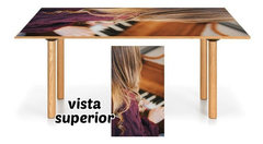 Vinilo Para Mesa Piano Tecla Sonido Audio #19